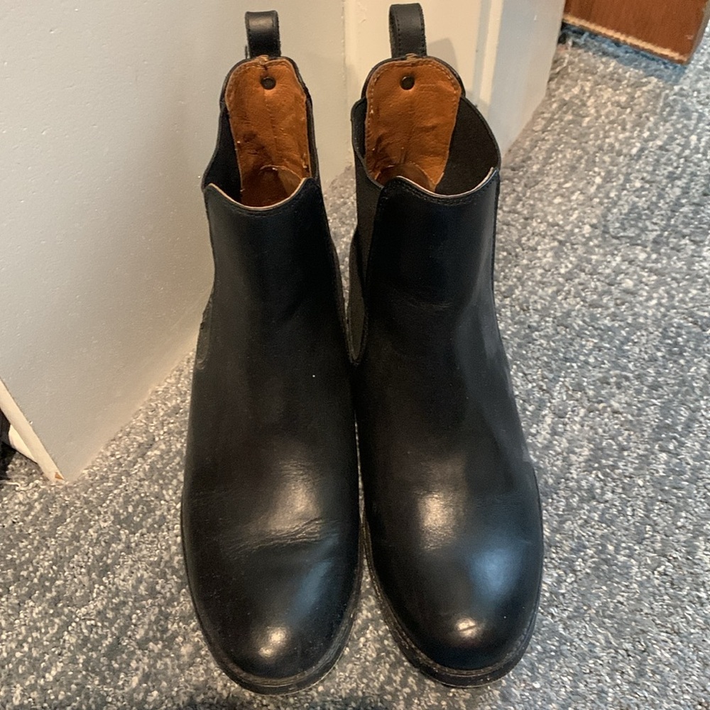 Frye black booties